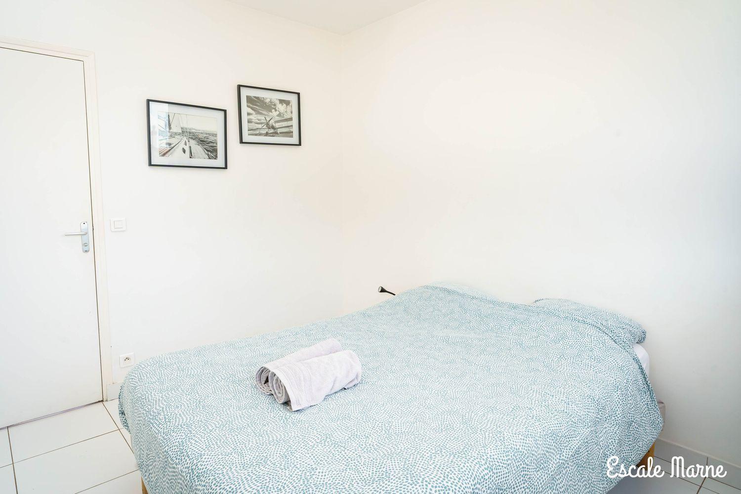Escale-Marne Fr - 102 - Free Parking - Free Luggage Storage - All Equipped - Linen Included - Washing Machine - 10Mn Walk Metro 8 - Rer A - Panoramic View - From 1 To 4 Guests Майсонс-Алфорт Екстериор снимка