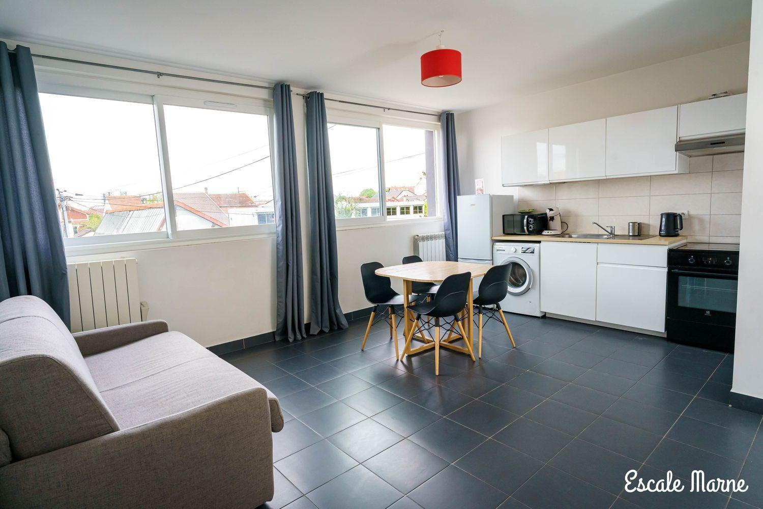 Escale-Marne Fr - 102 - Free Parking - Free Luggage Storage - All Equipped - Linen Included - Washing Machine - 10Mn Walk Metro 8 - Rer A - Panoramic View - From 1 To 4 Guests Майсонс-Алфорт Екстериор снимка